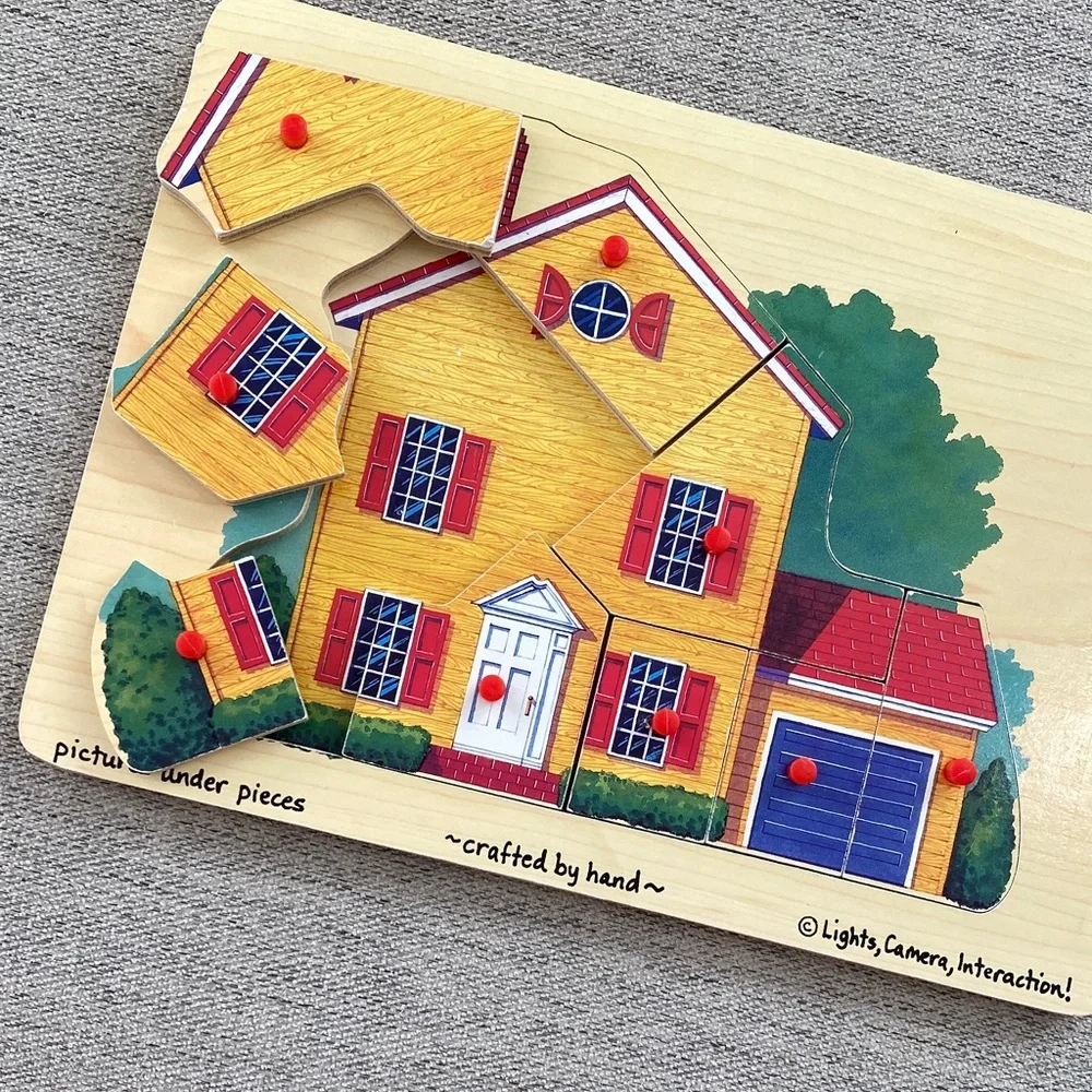Two Toddler Wooden Puzzles